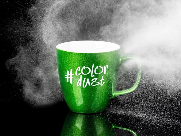 Apollo Color Dust, grün metallic