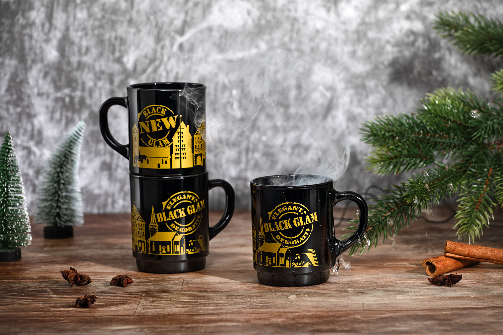 Glühweinbecher Black Glam
