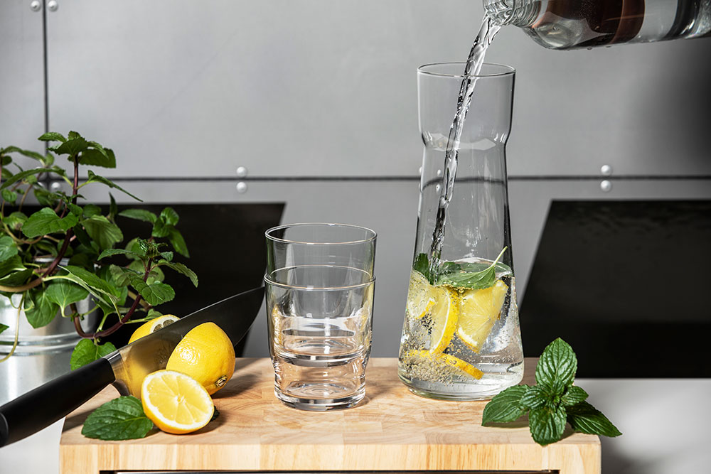 Stimmungsfoto Aqua Karaffe