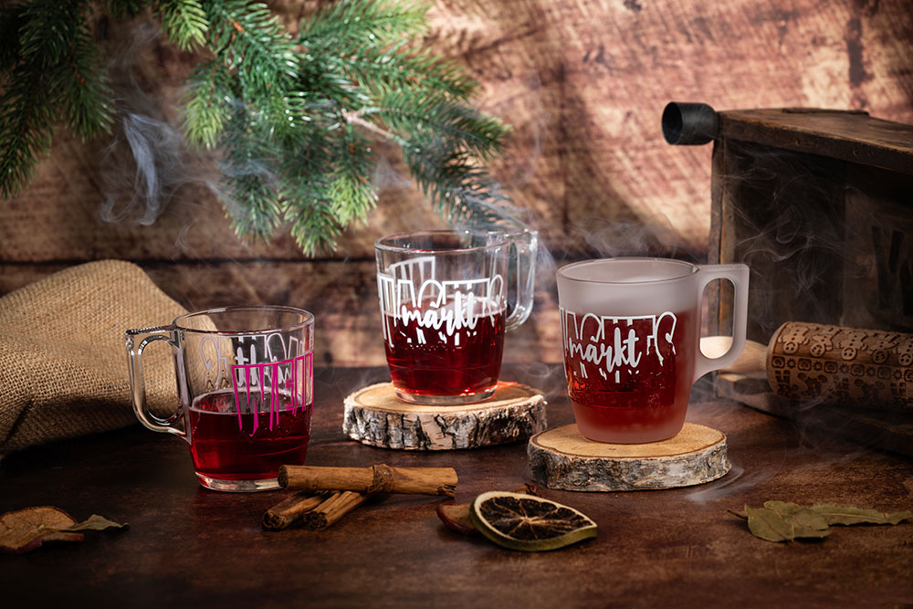 Nuevo Glas Varianten Embossing